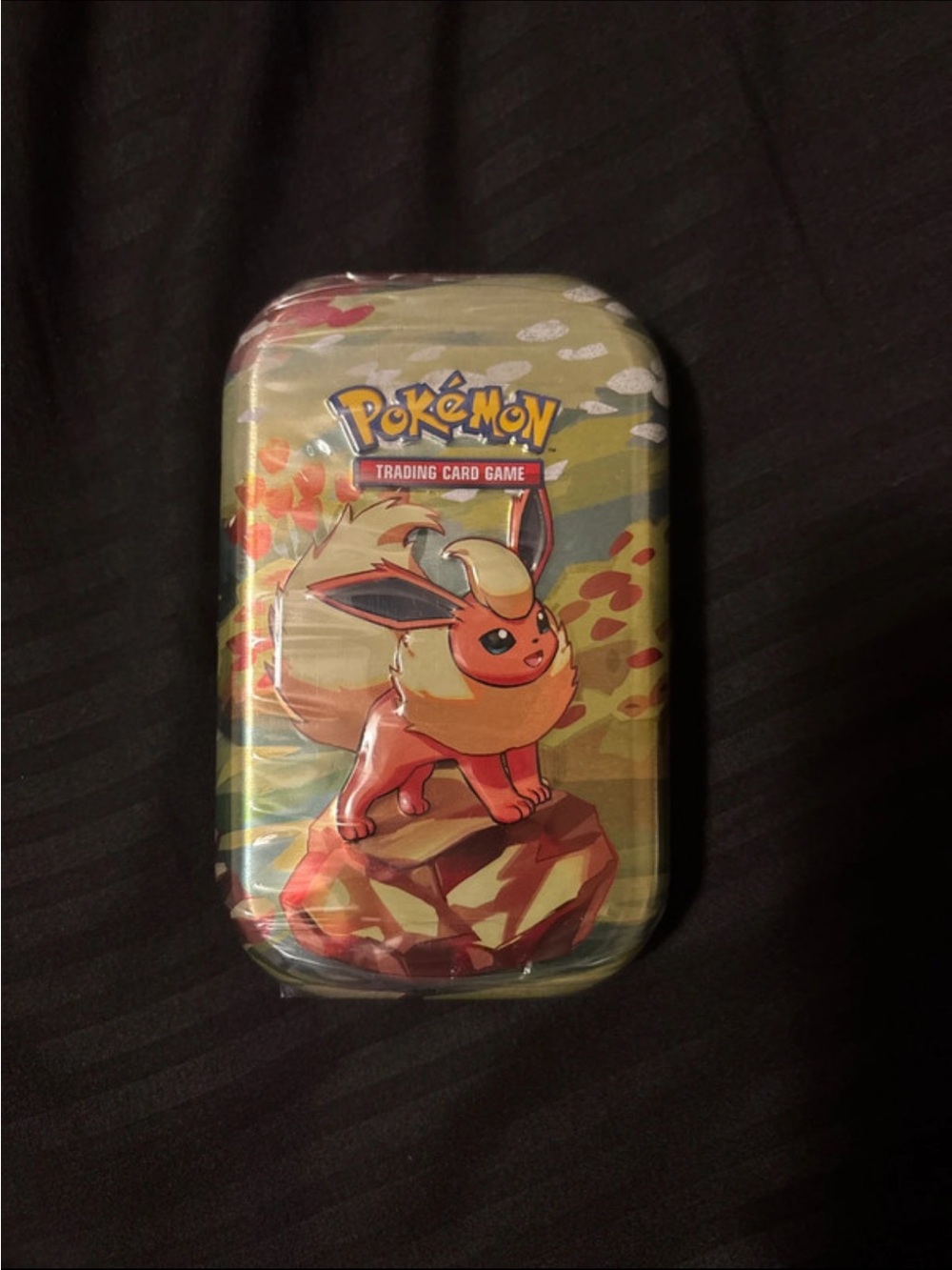 Pokemon Flareon Trading Card Tin Sealed